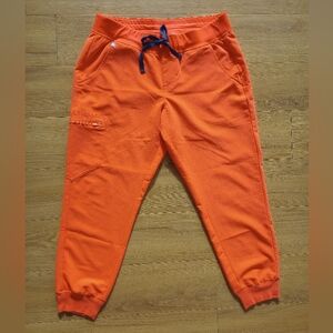 FIGS Fiery Coral Zamora Joggers L/P